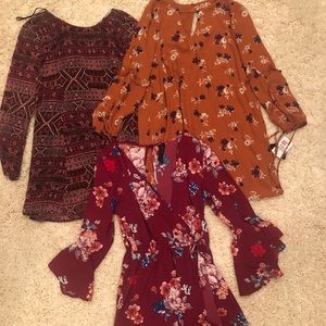 Long sleeve dress bundle